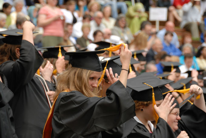 students graduating and ready for college